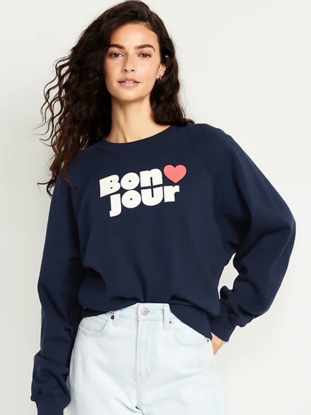Old Navy SoComfy Graphic Sweatshirt Size L